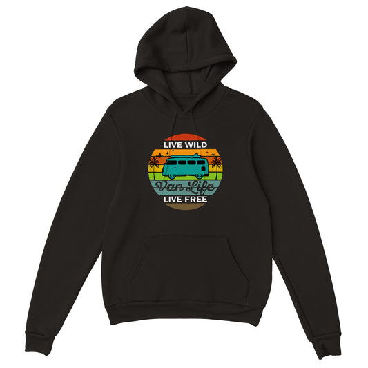 Live Wild Live Free Pullover Hoodie