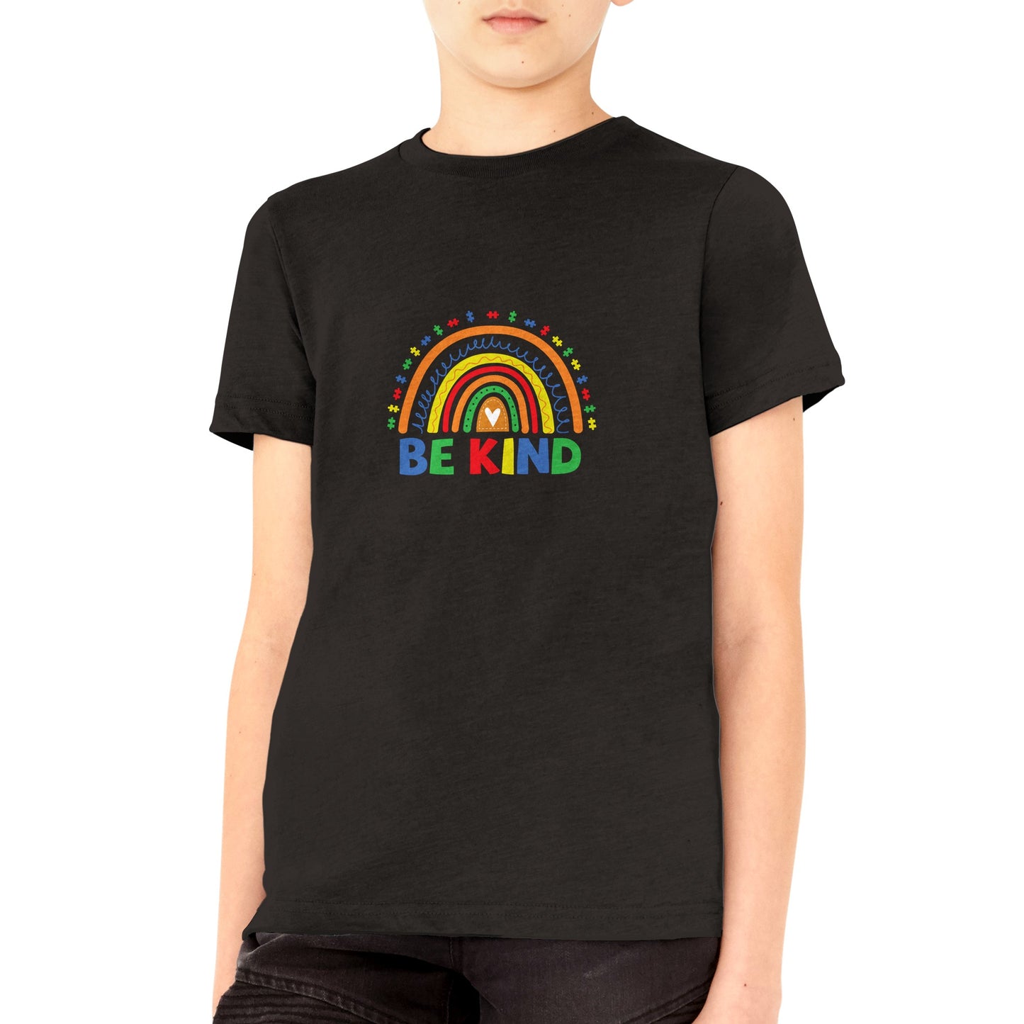 Be Kind Premium Kids Crewneck T-shirt