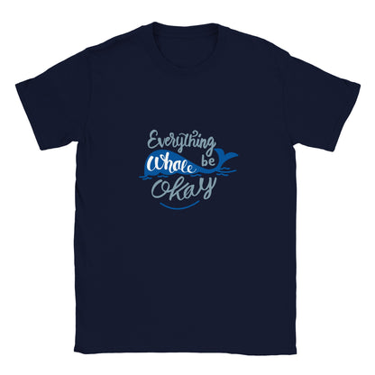 Everything WHALE Be Okay Kids T-Shirt