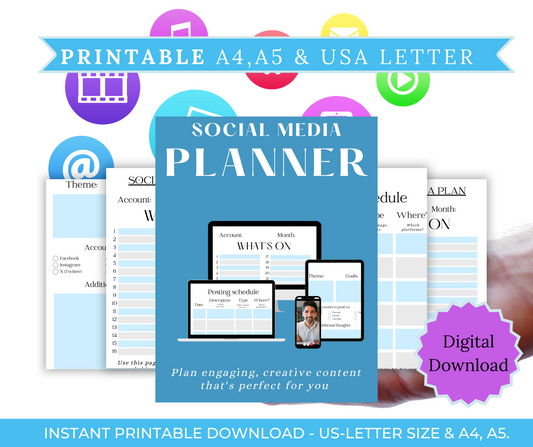 Social Media Planner Download PDF