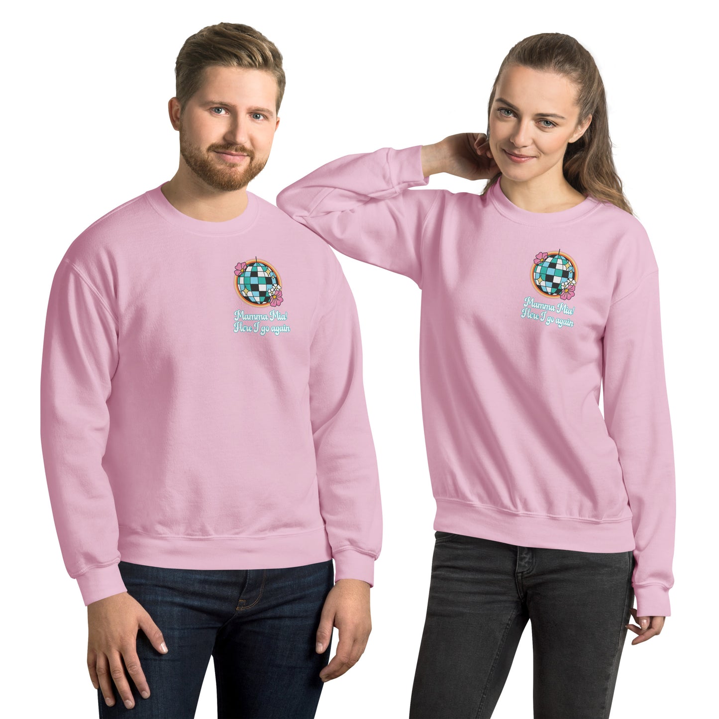 Mama Mia Disc ball Unisex Sweatshirt