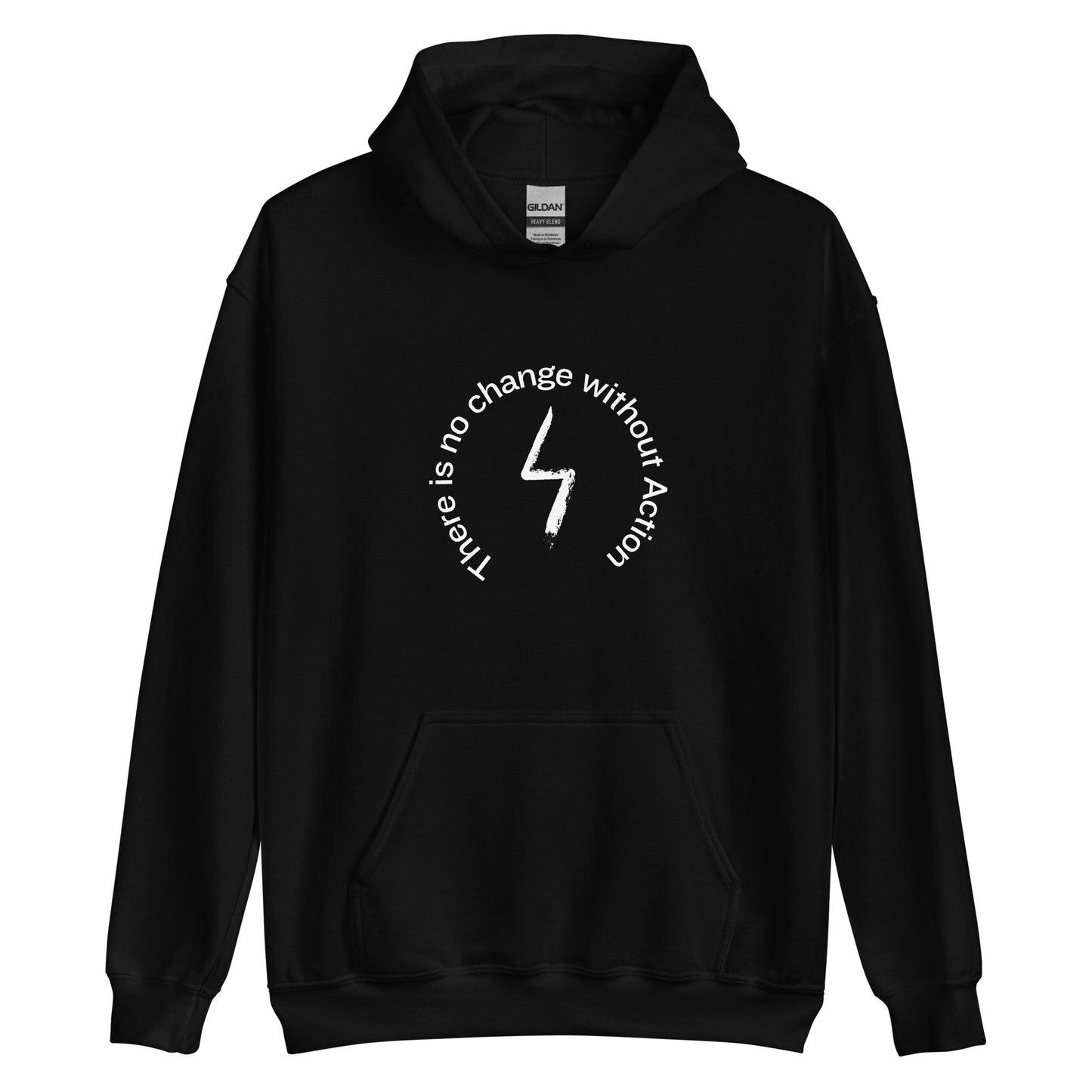 Sun Rune "There is No Change Without Action" Unisex Hoodie