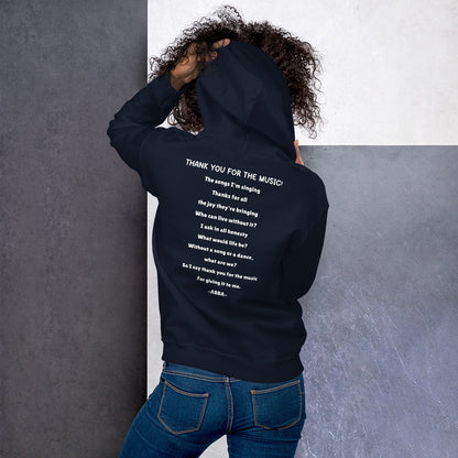 Thank You For The Music Unisex Hoodie