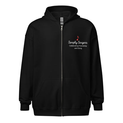 Simply Singers Zip up Hoodie