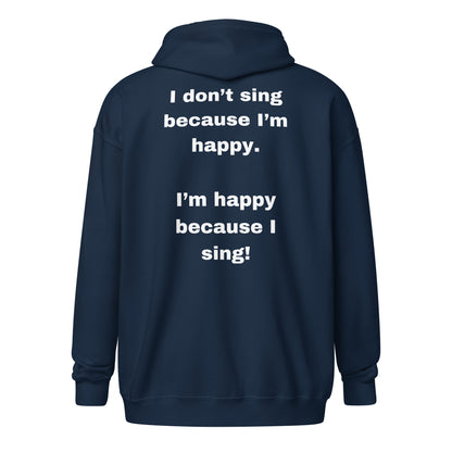 Sally's Angels Bassaleg Zip Hoodie