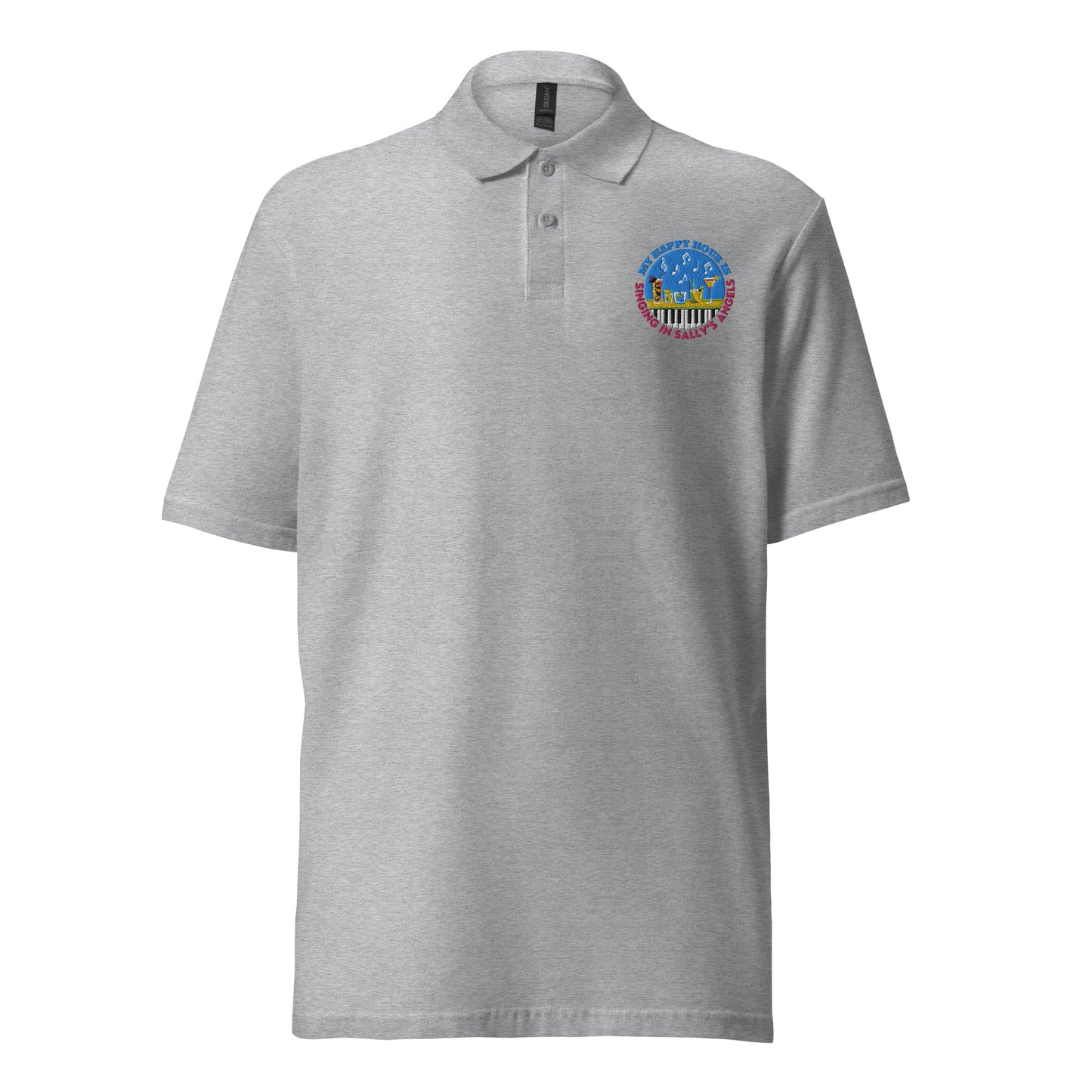 Sallys Angels Happy place polo shirt