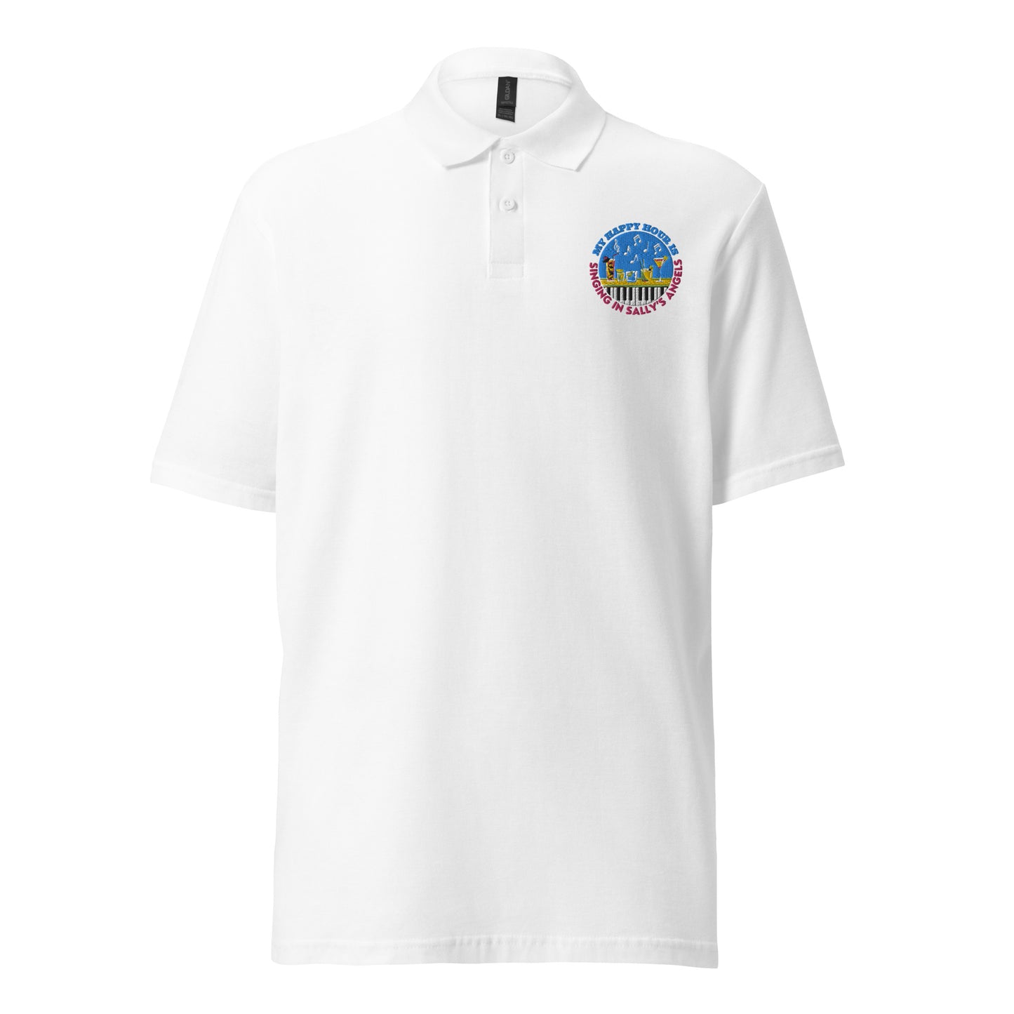 Sallys Angels Happy place polo shirt