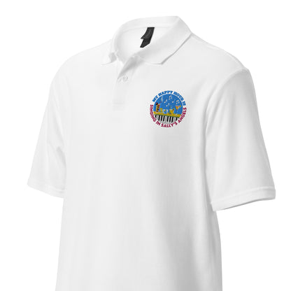 Sallys Angels Happy place polo shirt