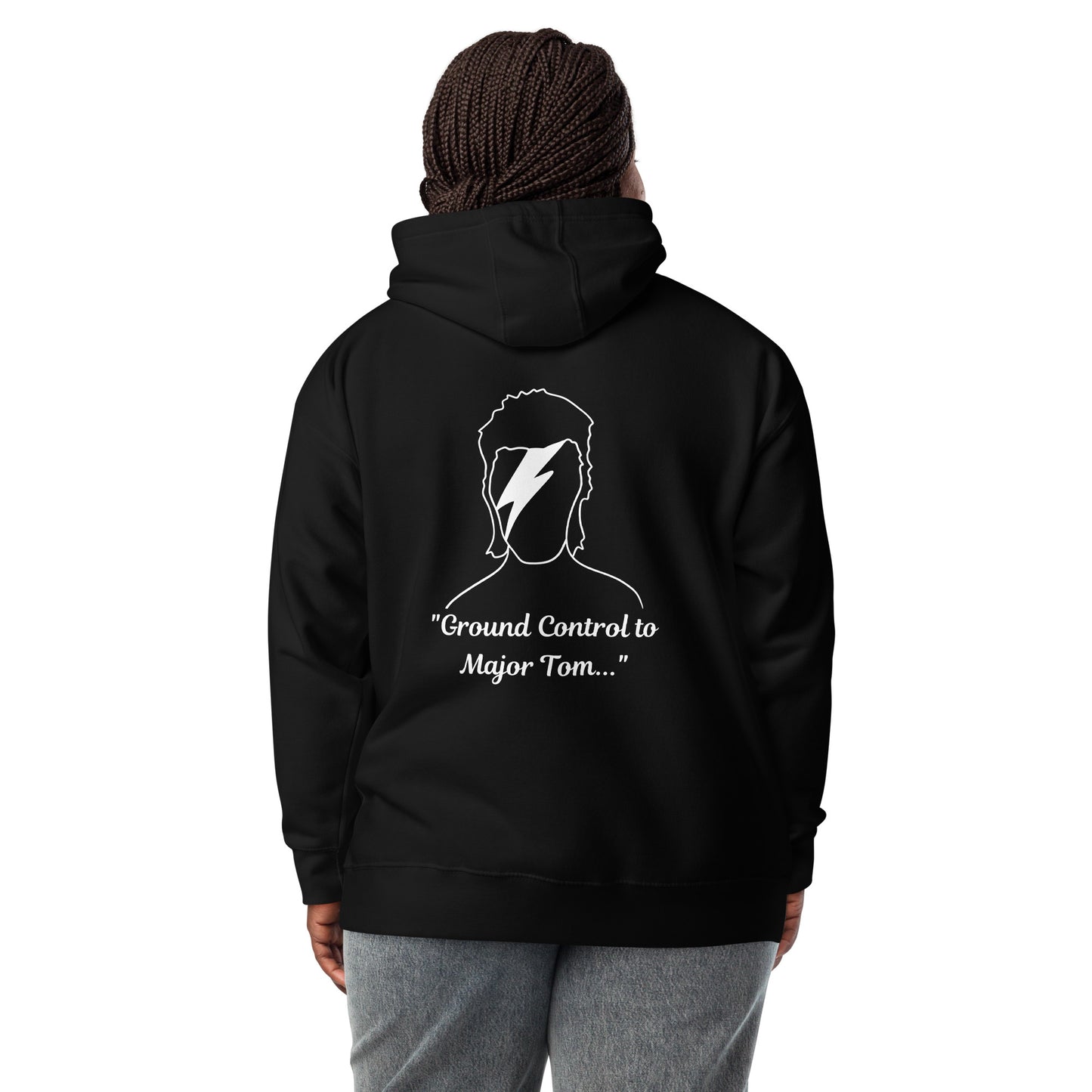 Ground Control to Major Tom Bowie Unisex Hoodie