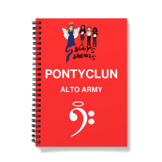 Pontyclun Alto Army Notebook