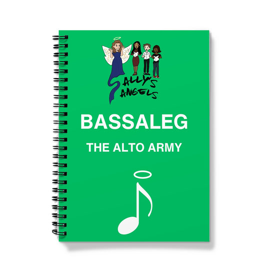 Bassaleg Alto Army Notebook